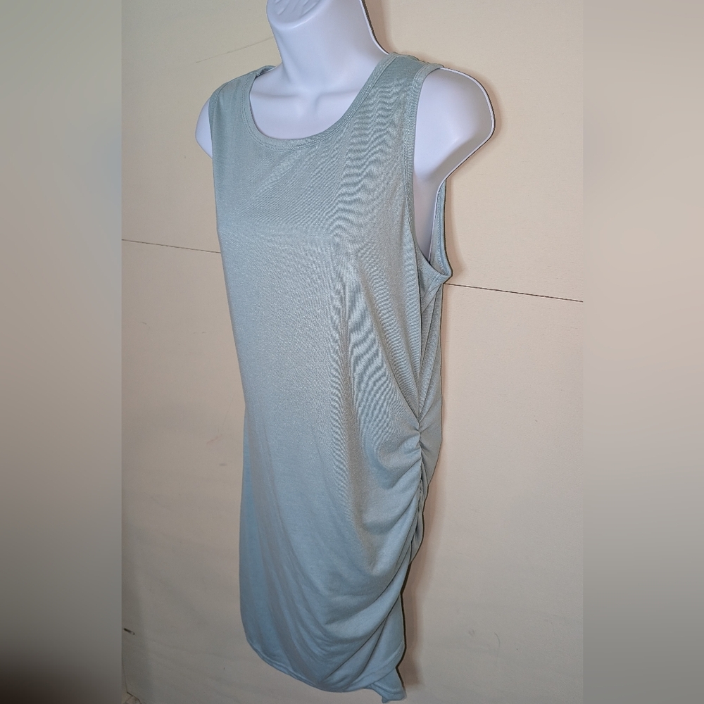 BTFBM Body Con Midi Dress Mint Green - Picture 2 of 7